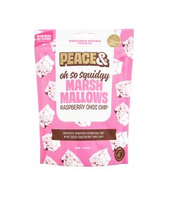 Peace & - Vegan Raspberry Choc Chip - 12 x 90g