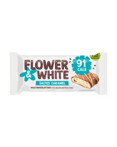 Flower & White - Salted Caramel Meringue Bar - 12 x 20g