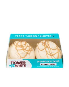 Flower & White - Caramel Swirl Meringue Clouds Twins - 8 x 130g