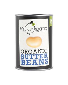 Mr Organic - Butter Beans - 12 x 400g