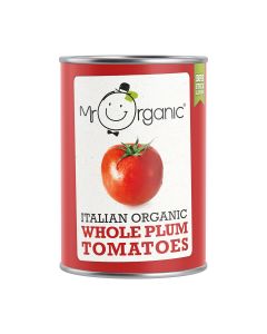 Mr Organic - Whole Plum Tomatoes - 12 x 400g