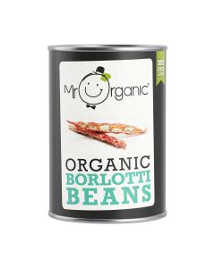 Mr Organic - Borlotti Beans - 12 x 400g