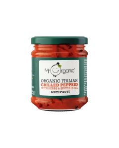 Mr Organic - Grilled Peppers Antipasti - 5 x 190g