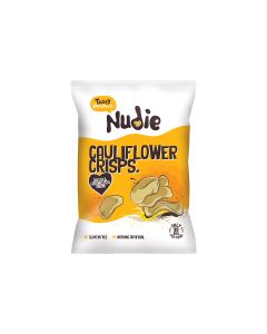 Nudie - Cheese and Caramelised Onion Cauliflower Crisps - 24 x 20g