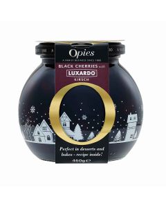 Opies - Black Cherries with Kirsch - 6 x 460g