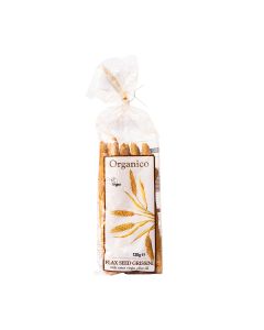 Organico - Organic Flaxseed Breadsticks - 12 x 120g