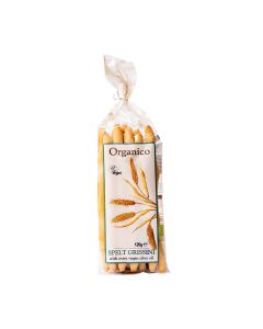 Organico - Organic Spelt Breadsticks - 12 x 120g