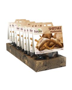 Foresta - Shiitake Dried Wild Mushrooms - 10 x 25g