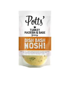 Potts' - Turkey Gravy With Madeira & Sage - 6 x 350g