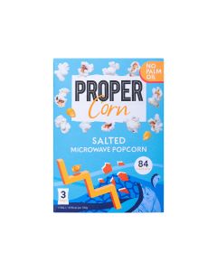 Proper - Salted Microwave Popcorn (3 x 70g) - 5 x 210g