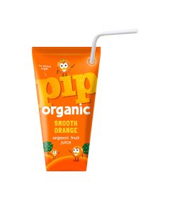 PIP Organic - Smooth Orange Juice - 24 x 180ml