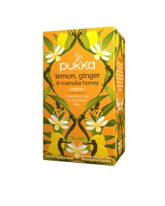 Pukka - Lemon, Ginger & Manuka Honey - 4 x 88g