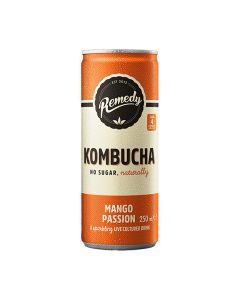 Remedy - Mango Passion Kombucha - 12 x 250ml