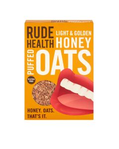 Rude Health - Honey Puffed Oats - 4 x 240g