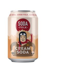 Soda Folk - Cream Soda - 24 x 330ml