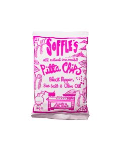 Soffle's - Black Pepper, Olive Oil and Sea Salt - 15 x 60g