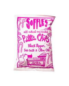 Soffle's - Black Pepper, Olive Oil and Sea Salt - 9 x 165g