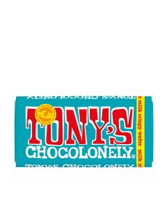 Tony's Chocolonely - Milk Crispy Wafer - 15 x 180g