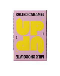 UP-UP - Salted Caramel Milk Chocolate Bar - 10 x 120g