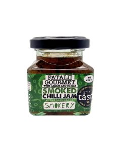 Welshhomestead Smokery - Fatalii Gourmet, Lemon & Thyme Smoked Chilli Jam - 6 x 128g