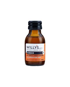 Willys ACV - Organic Ginger & Apple Cider Vinegar Shot - 15 x 60ml