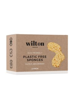 Wilton London - Eco Plastic Free Sponge (Twin Pack) - 10 x 30g