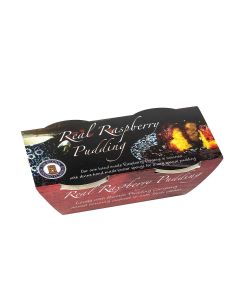 Buxton Pudding Company - Real Raspberry Twin Pot Pudding  - 8 x 2 x 115g (Min 14 DSL)