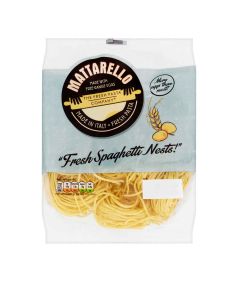 Mattarello  - Free-range Egg Spaghetti Nests - 12 x 250g (Min 18 DSL)