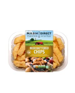 Mash Direct   -  Beer Battered Chips  - 6 x 400g (Min 5 DSL)