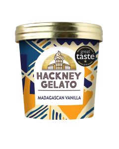 Hackney Gelato - Madagascan Vanilla Gelato - 12 x 100ml