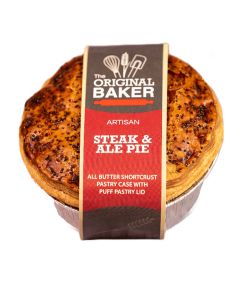 The Original Baker - Steak & Ale Pie - 24 x 260g