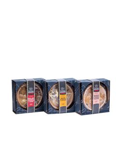 The Original Baker - Mixed Quiche Retail Packed Box ( 9 x Each YZTOB62/65/60) - 27 x 185g