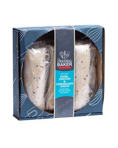 The Original Baker - Retail Packed Pork, Stilton & Caramelised Onion Rolls - 3 pack - 12 x 540g