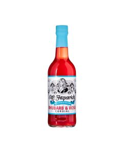 Mr Fitzpatrick's - No Added Sugar - Rhubarb & Rose Cordial - 6 x 500ml