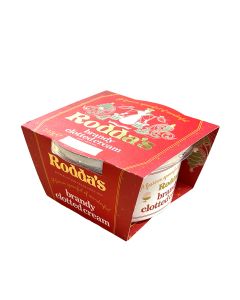 Rodda's  - Cornish Brandy Clotted Cream  - 6 x 227g (Min 8 DSL)