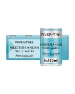 Fever Tree - Refreshingly Light Mediterranean Tonic fridgepack - 3 x (8 x 150ml)