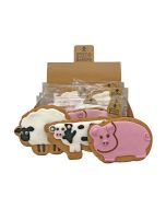 Original Biscuit Bakers - Assorted Deluxe Farmyard Range - 12 x 60-70g