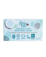 Lucy Bee - Organic Fragrance Free Natural Soap Bar - 8 x 150g