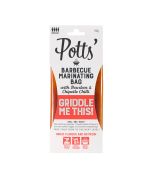 Potts - BBQ with Bourbon & Chipotle Chilli Marinating Bag - 10 x 150g