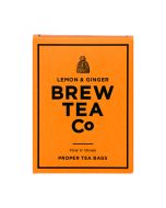 Brew Tea Co - Lemon & Ginger (15 Proper Tea Bags) - 6 x 75g